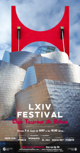 Cartel LXIV Festival Club Taurino Bilbao 2017