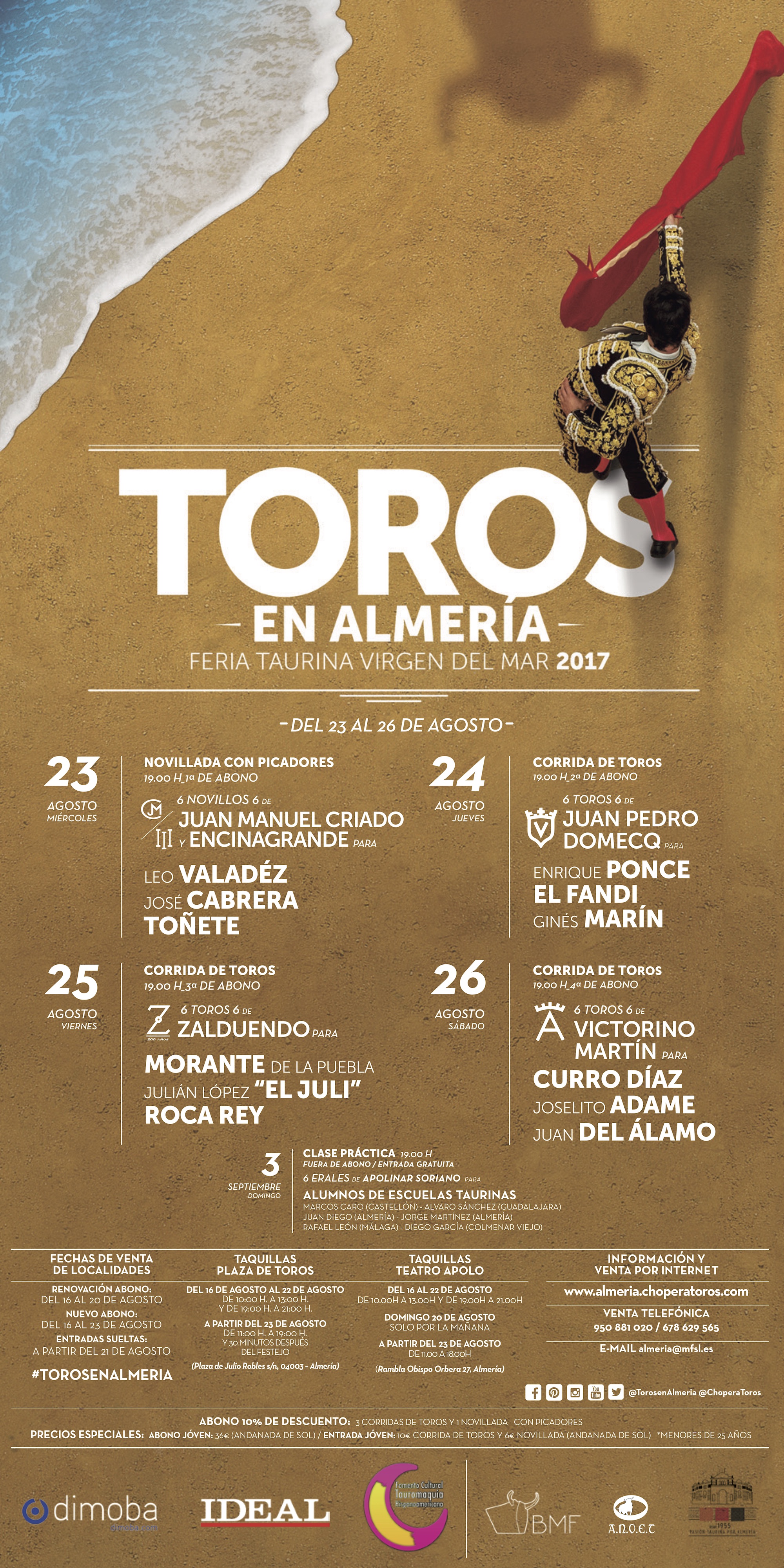 CARTEL FERIA TAURINA ALMERIA 2017 DEFINITIVO WEB